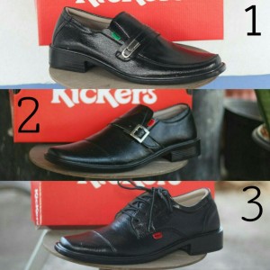 Sepatu Kerja Kantor Pria Kickers Pantofel Kulit Tokopedia