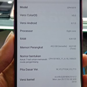 Oppo F7 Ram 4gb Rom 64gb Original Garansi Resmi Red Tokopedia