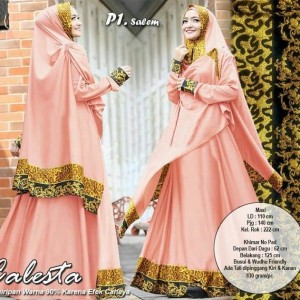 Gamis Syarii Baju Muslim Pesta Hijab Wanita Tokopedia