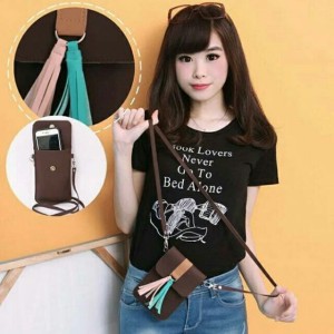 Tas Sling Hp Kuncir Tokopedia