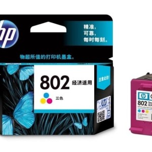 Tinta Cartridge Hp 802 Color Original Tokopedia
