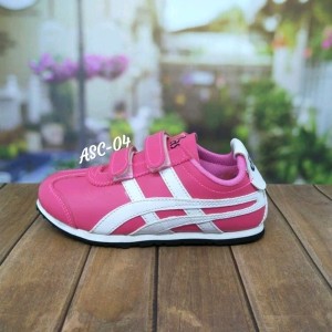 Sepatu Anak Pink List Putih Assics Tokopedia