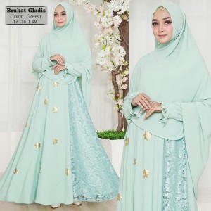 Gamis Syarii Baju Muslim Pesta Hijab Wanita Tokopedia