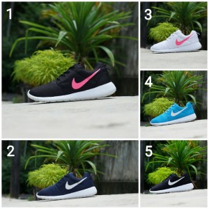 Nike Roshe Run Sepatu Running Tokopedia