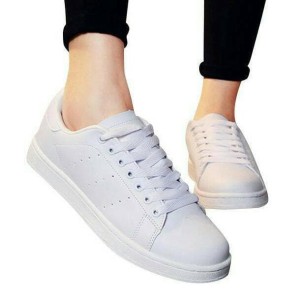Sepatu Sneakers Polos Wanita Tokopedia