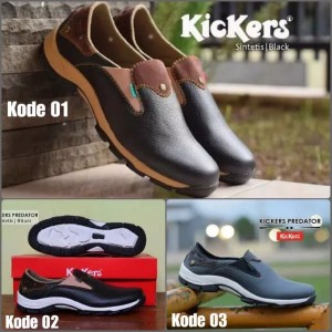 Sepatu Pria Kickers Slop Suede Tokopedia