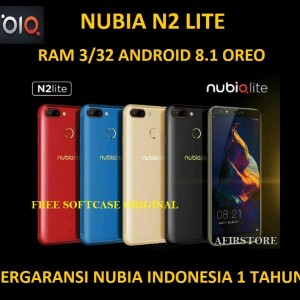 Zte Nubia N2 Lite Ram 3 Rom 32 Gb Fullview Garansi Resmi Tokopedia