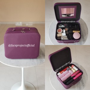 Kotak Kosmetik Tas Kosmetik Beauty Case Zebra Tokopedia