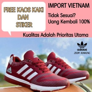 Sepatu Running Adidas Asli Import Tokopedia
