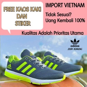 Sepatu Running Adidas Asli Import Tokopedia