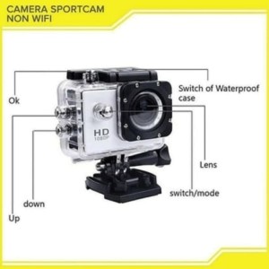 Kamera Sport Action Cam Gopro Kogan 12 Mp Tokopedia