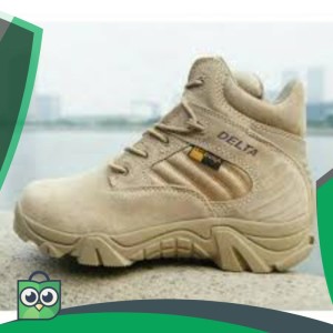 Sepatu Delta Force Coklat Tokopedia