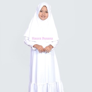 Baju Muslim Gamis Anak Putih Tokopedia