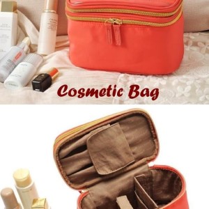 Diskon Cosmetic Bag 2 Tingkat Dalamnya Banyak Sekat Muat Banyak Kosmetik Tokopedia