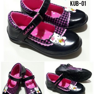 Sepatu Anak Perempuan Hitam Kabocha K 023 Tokopedia