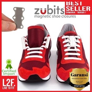 Zubits Magnet Pengikat Tali Sepatu Size 2 Hitam Putih Abu Biru Coklat Pink Tokopedia