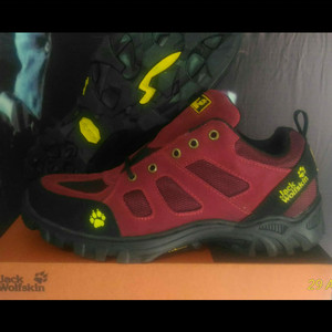 Sepatu Jack Wolfskin Sepatu Gunung Sepatu Outdoor Pria Hiking Boots Waterproof Tokopedia