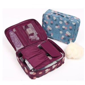 Flower Travel Organizer Bag Tas Jaring Tas Renang Pouch Tas Kosmetik B Tokopedia