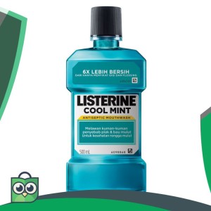 Listerine Cool Mint 500ml 2 Pcs Tokopedia