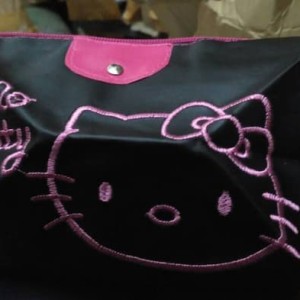 Sale Tas Kosmetik Bordir Hello Kitty Tokopedia