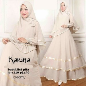 Baju Muslim Gamis Syari Set Cadar Marwah Tokopedia
