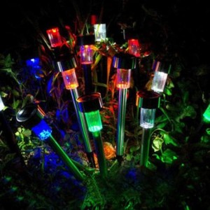 Hpr114 Lampu Taman Led Solar Power Tenaga Surya Tenaga Matahari Tokopedia
