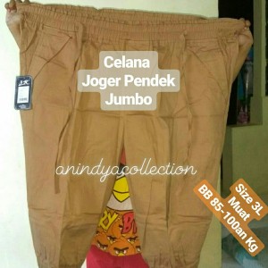 Celana Joger Pendek Jumbo Tokopedia