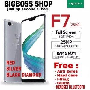 Oppo F7 4 64gb Tokopedia