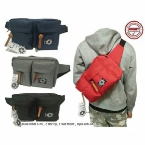 Waist Pack Tas Hp Sling Bag Tokopedia