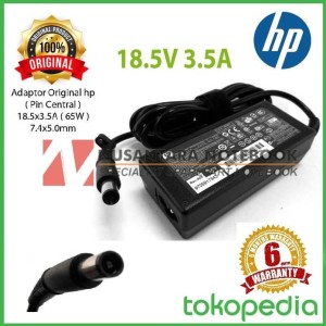 Hp Compaq Adaptor Charger Adaptor Laptop Hp Compaq 18 5v 3 5a Tokopedia