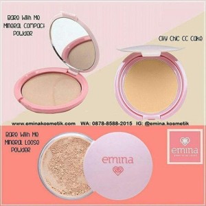 Kosmetik Cc Cake Bedak Padat Extra Cover Emina City Chic Tokopedia