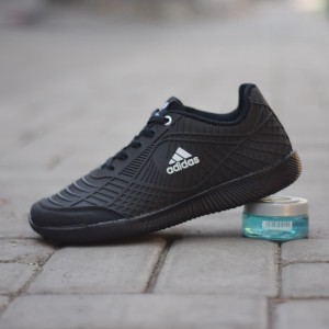 Sepatu Sekolah Adidas Bahan Karet Hitam Polos Tokopedia