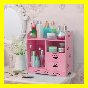 Desktop Storage Rak Kosmetik Makeup Tempat Perlengkapan Make Up Tokopedia