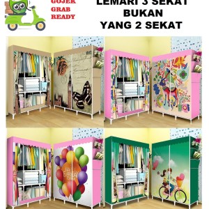 Lemari Pakaian Baju Rak Baju Kain Pakaian Tokopedia