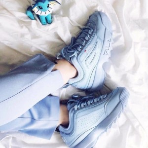 Sepatu Fila Cewek Biru Tokopedia
