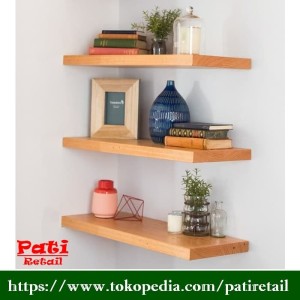 Terbaru Rak Dinding 3 Susun Hiasan Dinding Rak Kosmetik Dekorasi Rumah Tokopedia