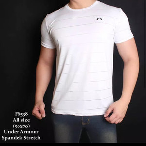 Baju Kaos Gym Fitness Training Underarmour Under Armour Olahraga Lari Tokopedia