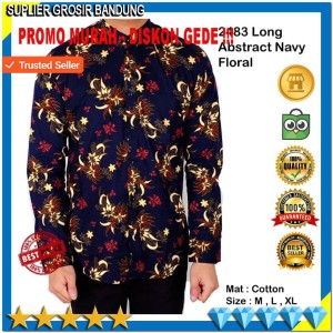 Baju Batik Pria Hem Batik Kemeja Tokopedia