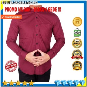 Baju Koko Maroon Baju Koko Qurta Pakistan Tokopedia