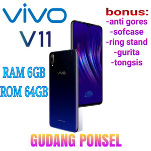 Vivo V11 Ram 6gb Rom 64gb Garansi Resmi Vivo 1tahun Indonesia Tokopedia