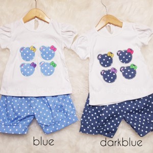 Baju Setelan Mickey Anak Perempuan Tokopedia