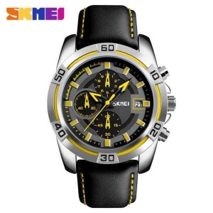 Skmei Jam Tangan Kulit Casual Unisex Korean Fashion Watch Water Resistant Nf52788 Tokopedia