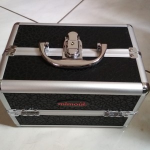 Jual Beauty Case Kotak Makeup Box Kosmetik Import Red Series Tokopedia