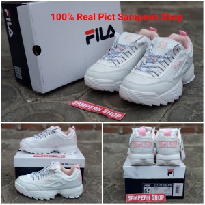 Sepatu Fila Disruptor 2 Pink Tokopedia
