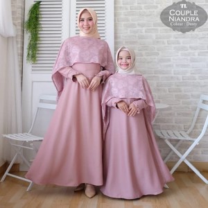 Baju Gamis Couple Ibu Dan Anak Tokopedia