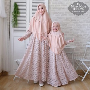 Baju Gamis Couple Ibu Dan Anak Tokopedia