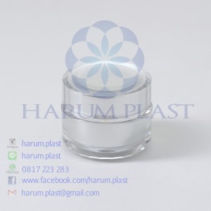 Termurah Pot Jar Cream Kosmetik Acrylic 10gr Gold Diamond Berlian Tokopedia