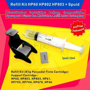 Promo Tinta Hp 680 678 803 802 704 703 Harga 4warna Lengkap Dengan Suntikan Tokopedia