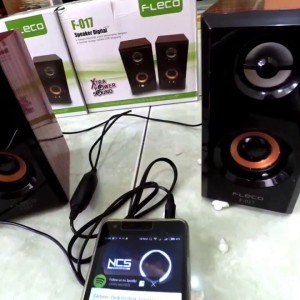 Speaker Fleco F 017 Speaker Aktif Mini Komputer Hp Tokopedia