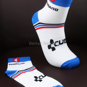 Kaos Kaki Sepeda Cube Shimano Socks Tokopedia